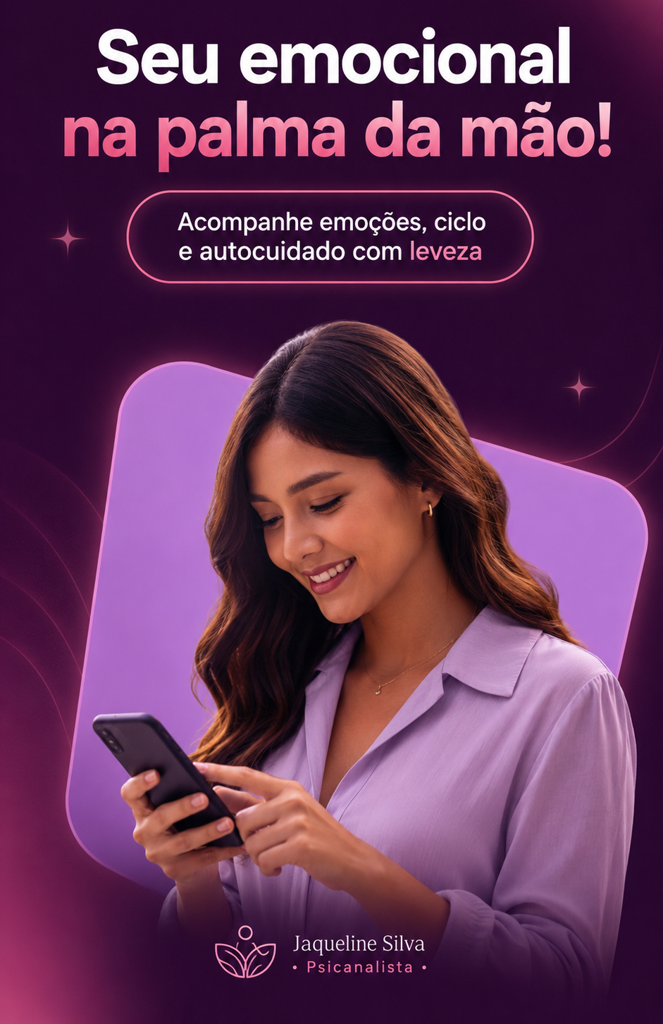 Seu emocional na palma da mão — Diário Emocional Feminino